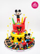 Mickey Mouse Tasarım Pasta